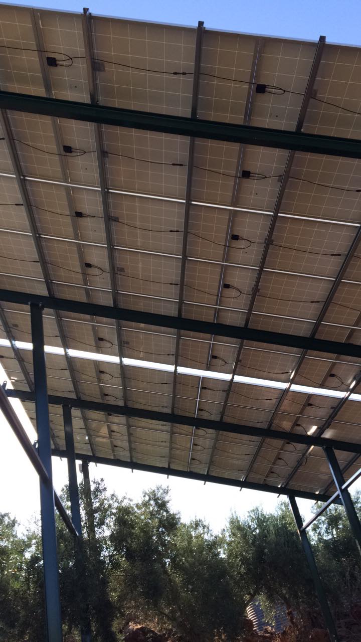 Instalación solar fotovoltaica para bombas de 3 y 5,5 CV